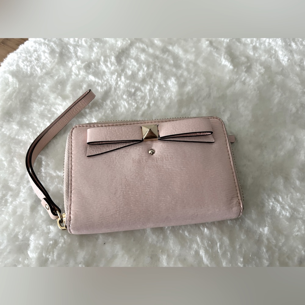 Kate Spade Pink Wristlet Wallet